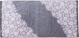 40％OFF 今治タオル バスタオル isso ecco イッソエッコ クローシェ CROCHET レース模様 花柄 シャーリング 70*140cm 大判タオル