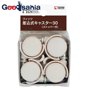 天馬 差し込み式キャスター30 ストッパー付 カプチーノ ( キャスター 移動 掃除 ケース ボックス 衣装ケース 収納 衣服 服 衣替え 引き出し 引出し 押入 押入れ用 クローゼット プラスチック