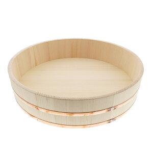 立花容器 寿司桶 銅タガ 飯台 日本製 約42cm ( 寿司 酢飯 バラ寿司 手巻き寿司 赤飯 シャリ イベント 行事 節句 ひなまつり お盆 正月 天然木 )