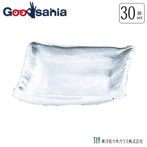 【ケース販売】 東洋佐々木ガラス 小鉢 和食器 角鉢 日本製 ホワイト 約17×17×3.5cm 30個入 YA13 業務用 ( 皿 小皿 角 四角 長方形 小さめ 小 ホワイト 透明 ガラス製 )