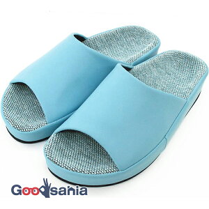 オクムラ スリッパ フット快カラー 26cm 日本製 ブルー HECE6904BL ( 疲れにくい 立ち仕事 疲れにくい ルームシューズ 26センチ 大きめ 男性 女性 室内用 来客 無地 )