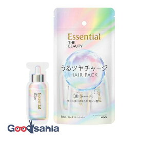 エッセンシャル Essential ザビューティ 髪のキメ美容うるツヤチャージヘアパック 9g×6個 ( ダメージケア トリートメント )