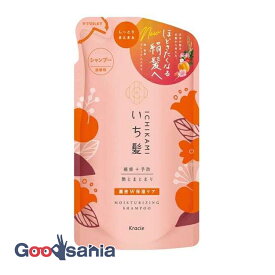 いち髪 濃密W保湿ケア シャンプー つめかえ用 330ml ( ダメージケア ヘアケア )