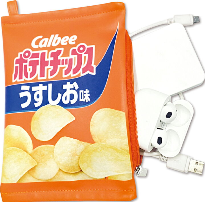 楽天市場】ジェイズプランニング ポーチ カルビー お菓子ポーチ ポテト 