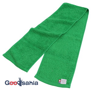 本多タオル 今治タオル マフラータオル Colorful Organic マフラータオル 肌にやさしい高吸水タオル 日本製 グリーン 約15×110cm ( タオル 100 ロング 長め 吸水 )