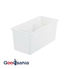 リッチェル トトノ 引き出し用 調味料収納ボックスR 抗菌加工 日本製 ホワイト 約28×14×14cm 110022 ( 引き出し 収納 調味料 ケース 取りやすい )