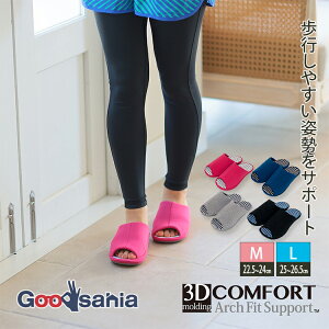 オクムラ スリッパ 3Dコンフォート ボーダー Mサイズ/Lサイズ ( ルームシューズ 前開き 室内履き 来客 女性 男性 履きやすい 在宅 歩きやすい 疲れにくい )