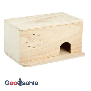 アラタ BIRD HOUSE 文鳥巣箱 A-8 ( 文鳥 巣箱 鳥 木製巣箱 木製 長方形 四角い 小型 コンパクト 鳥用 小鳥用 文鳥用 鳥用品 小鳥用品 文鳥用品 バードハウス )