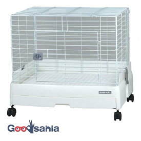 三晃商会 イージーホーム エボ 60 WH ( C54 小動物 飼育ケージ ケージ 小動物用ケージ うさぎ モルモット サンコー 白 )
