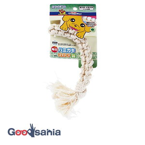 ドギーマンハヤシ 毎日ハミガキコットン スティック SS ( 犬のおもちゃ 犬 デンタルトイ デンタル玩具 犬用 コットン ロープ 超小型犬用 小型犬用 )