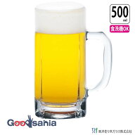東洋佐々木ガラス ビールジョッキ 日本製 食洗機対応 500ml 55485 （ ビール 酒 晩酌 居酒屋 ハイボール …