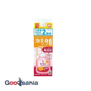 arau. アラウベビー 泡全身ソープ しっとり 詰替え 800ml