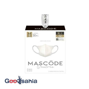 マスコード 3Dマスク M ホワイト 30枚入