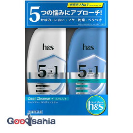 h&s(エイチアンドエス) 5in1 クールクレンズ ポンプ2ステップ オンゴーイング 340g+340g