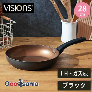 �p�[������ �t���C�p�� VISIONS GOLD Coating IH�Ή��t���C�p�� 28cm �u���b�N CP1748 ( �� �i�x �K�X IH�Ή� �I�[���M�� �K�X�� �����w��OK �d���Z���~�b�N�z�� IH )