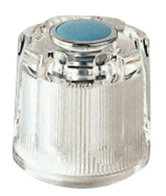 SANEI 水栓部品 セブンクリスタルハンドル ハンドルアダプター付 湯・水用キャップ付(PR28F)