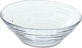 東洋佐々木ガラス ボール みなも 大 鉢 波形 ガラス 食洗機対応 φ25.1×8.2cm P-37306-JAN （P-37306-JAN）