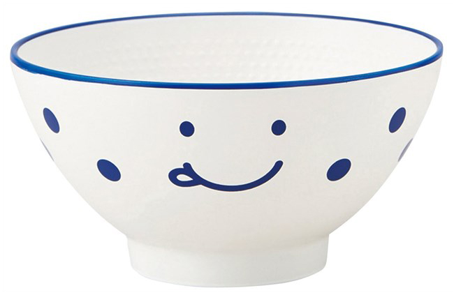 楽天市場】竹中 茶碗 キッズ ブルー ノーティ φ10.5×5.3 （T-46522） : Goodsania