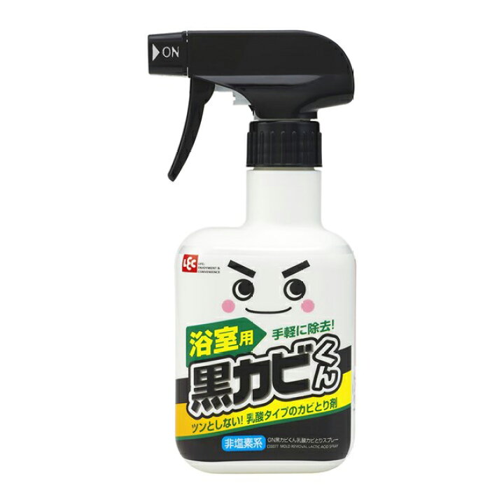 楽天市場 レック カビ取り 風呂 激落ち 黒カビくん 浴室用 非塩素系 乳酸 スプレー 3ml 激落ちくん 黒カビ カビ 漂白 塩素 カビ予防 簡単 掃除 天井 壁 タイル 排水口周り 排水口 水周り 浴室 風呂 お風呂 アパート 賃貸 家 業務