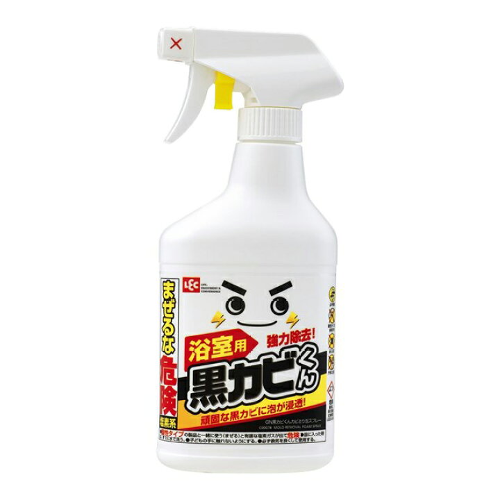 楽天市場 レック カビ取り 風呂 激落ち 黒カビくん 浴室用 強力 漂白 泡スプレー 400ml 激落ちくん 黒カビ カビ 漂白 塩素 カビ予防 簡単 掃除 天井 壁 パッキン タイル 排水口周り 排水口 水周り 浴室 風呂 お風呂 アパート 賃貸 家 業務