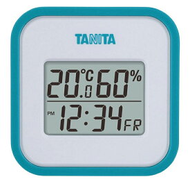 タニタ TANITA デジタル温湿度計 置き掛け両用タイプタイプ/マグネット付 ブルー TT-558-BL