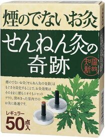 煙のでないお灸 せんねん灸の奇跡 レギュラー 50点入