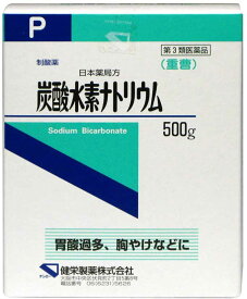 【第3類医薬品】日本薬局方 炭酸水素ナトリウム 500g