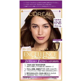 L'Oreal Paris(ロレアルパリ) エクセランス N クリームタイプ 6NB やや明るい自然な栗色 1セット