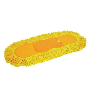 高砂 ホールモップ スペア 60cm イエロー 全長約62×22×3cm ( モップ 替え 拭き掃除 拭き 水拭き 掃除 業務用 学校 施設 医療 介護 公共施設 飲食店 店 玄関 体育館 )