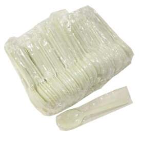 中村 スプーン 業務用 プラスチック 100本入り 16cm