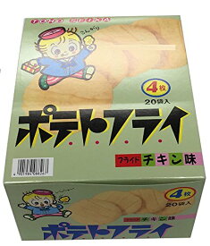 TOHO 東豊製菓 ポテトフライ フライドチキン味 4枚入(11g) 1ボール(20個入)
