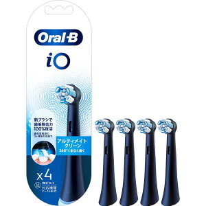 BRAUN �u���E�� �ւ��u���V �I�[����B iO ���K�i �A���e�B���C�g�N���[�� 1�N�� (4�{) �yiO�V���[�Y��p�z iORBCB-4EL �u���b�N �yAmazon.co.jp ����z
