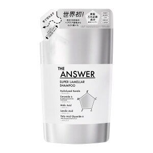 �yTHE ANSWER�z �W�A���T�[ �X�[�p�[�������V�����v�[ �l�ߑւ��p 320ml �x���K���b�g���_�t�l�̍��� ����5��K�{�����z�� �������P ������ �m���V���R�[������ �ԉ�