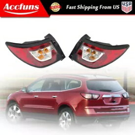 ハロゲンテールライトアウタードライバー + 助手席側シボレートラバース 2013 - 2016 Halogen Taillight Outer Driver+Passenger Side For Chevrolet Traverse 2013 - 2016
