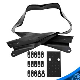 マツダ ミアータ 1990-2005 コンバーチブル ソフトトップ交換用レイン レール & ハードウェア For Mazda Miata 1990-2005 Convertible Soft Top Replacement Rain Rail & Hardware