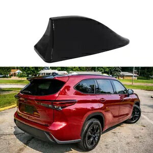 g^nC_[pԃAeiJo[WI AM/FM MӂЂLbv For Toyota Highlander Car Antenna Cover Radio AM/FM Signal Shark Fin Cap Decor
