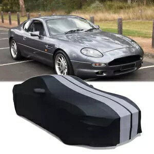TeԃJo[hoO[XgCvAXg}[eB DB7 DB9 DB11 DBS Satin Car Cover Indoor Dust Proof Gray-Stripe For Aston Martin DB7 DB9 DB11 DBS