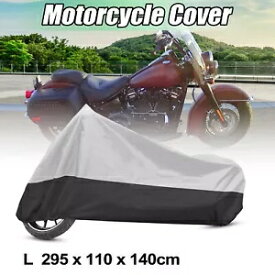 フル 190T オートバイカバー アウトドア ハーレーダビッドソン ヘリテージ ソフテイル クラシック用 FUll 190T Motorcycle Cover Outdoor for Harley Davidson Heritage Softail Classic