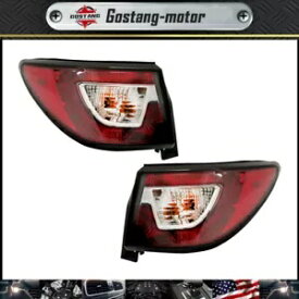 左 + 右サイドテールライトアセンブリ 2013-2017 シボレートラバース外側 Left + Right Side Tail Light Assembly For 2013-2017 Chevrolet Traverse Outside