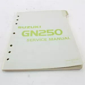 1983 �X�Y�L GN250 �H��T�[�r�X���}�j���A�� 99500-32020-03E 1983 Suzuki GN250 Factory Service Information Manual 99500-32020-03E