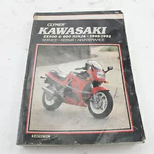 1985-1992 Kawasaki ZX500 ZX600 �T�[�r�X�C�����}�j���A�� CLYMER 1985-1992 Kawasaki ZX500 ZX600 Service Repair Information Manual CLYMER