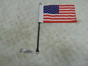 n[[ AJ}`tBbg jo[T }Eg tF_[܂̓hbLO n[hEFA Harley American Flag Multi-Fit Universal Mount Fender or Docking Hardware