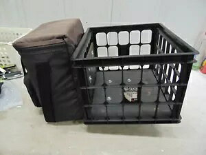 360xCfBOobO|[`~NN[gוbN 360 Degree Long Distance Riding Bag Pouch & Milk Crate Luggage Rack