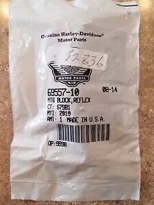 �����n�[���[�_�r�b�h�\�� ���t���b�N�X MTG �u���b�N P/N: 69557-10 Genuine Harley Davidson Reflex MTG Block P/N: 69557-10 �y���s�A���i�z