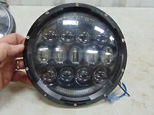 Cyron A[o ubN 7 C` LED wbhv wbhCg 91-23 n[[ c[O FLHR ABIG7-A6K Cyron Urban Black 7" LED Headlamp Headlight 91-23 Harley Touring FLHR ABIG7-A6K