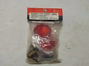 Kuryakyn ���b�h LED Panacea �^�[���V�O�i���C���T�[�g �y�A 02 FXST/XL/Dyna P/N: K4965 Kuryakyn Red LED Panacea Turn Signal Inserts Pair 02 FXST/XL/Dyna P/N: K4965 �y���s�A���i�z