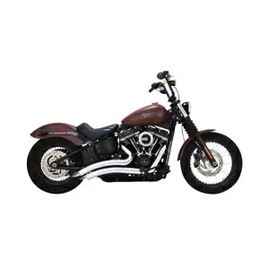 Vance & Hines �N���[�� �r�b�O ���W�A�X 2-into-2 �G�L�]�[�X�g M8 �~���E�H�[�L�[ 8 FLDE FLHC 26077 Vance & Hines Chrome Big Radius 2-into-2 Exhaust M8 Milwaukee 8 FLDE FLHC 26077 �y���s�A���i�z