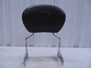 N[W̎O\ȃV[V[o[AȔwpbht Chrome Standard Height Detachable Sissy Bar Upright with Passenger Backrest Pad