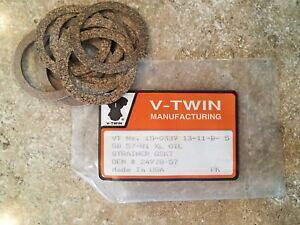 V cC n[[ IC Xg[i[ KXPbg - 9 P/N: 15-0339 V-Twin Harley Oil Strainer Gaskets - 9 P/N: 15-0339