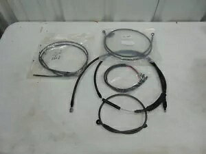 }Oi V[h ~bhiCg uCfbh P[u Lbg 15"-17" nho[ 12-17 FXD FXDB Magnum Shielding Midnight Braided Cable Kit 15"-17" Handlebars 12-17 FXD FXDB